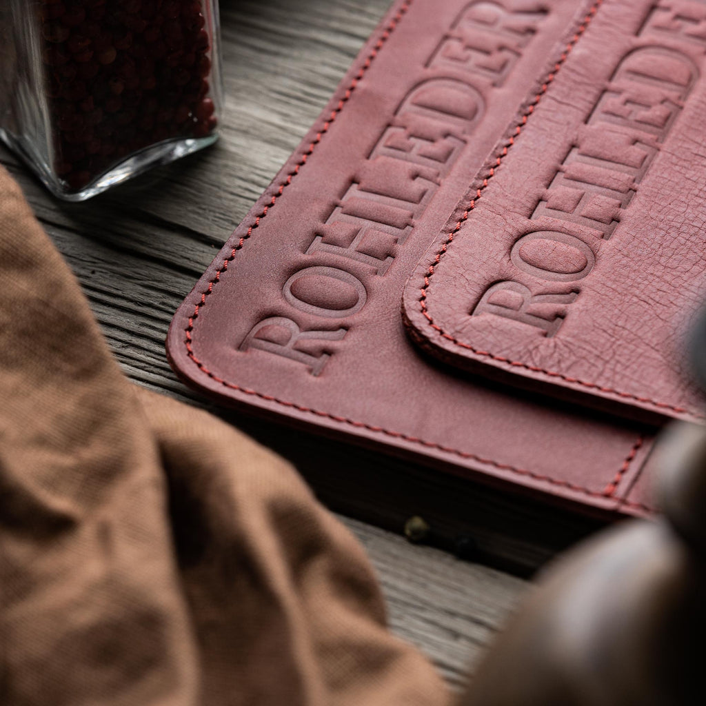 2x maniques de cuisine en cuir 4