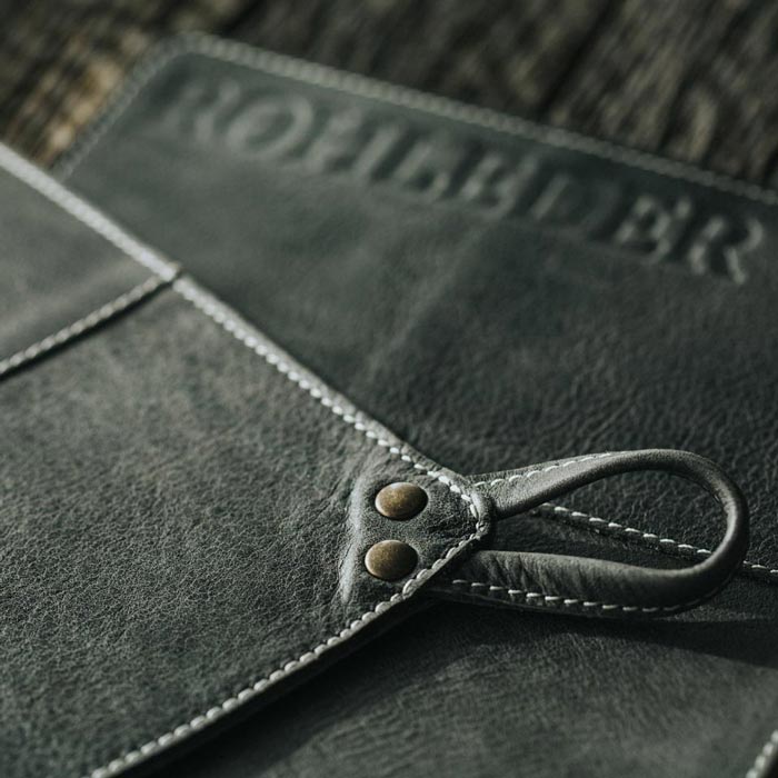 2x maniques de cuisine en cuir 6