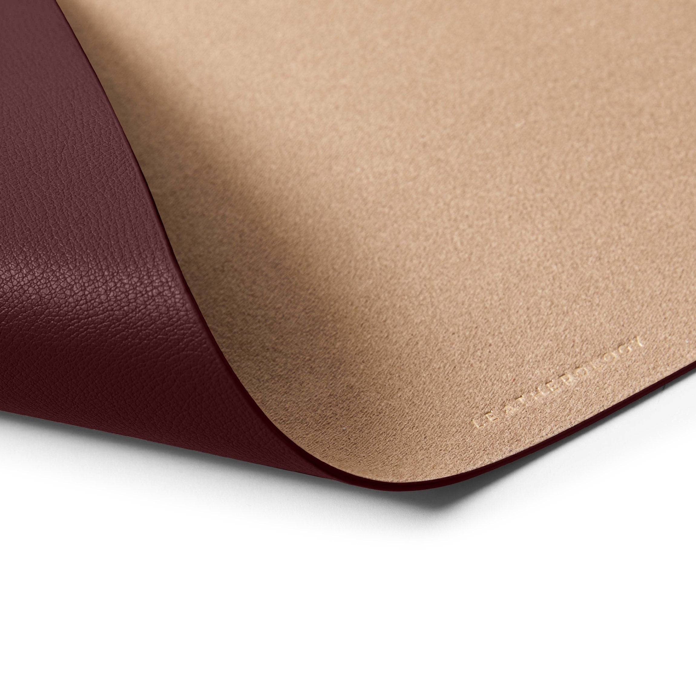 Bloc-notes de conférence moderne couleur sang de bœuf 1