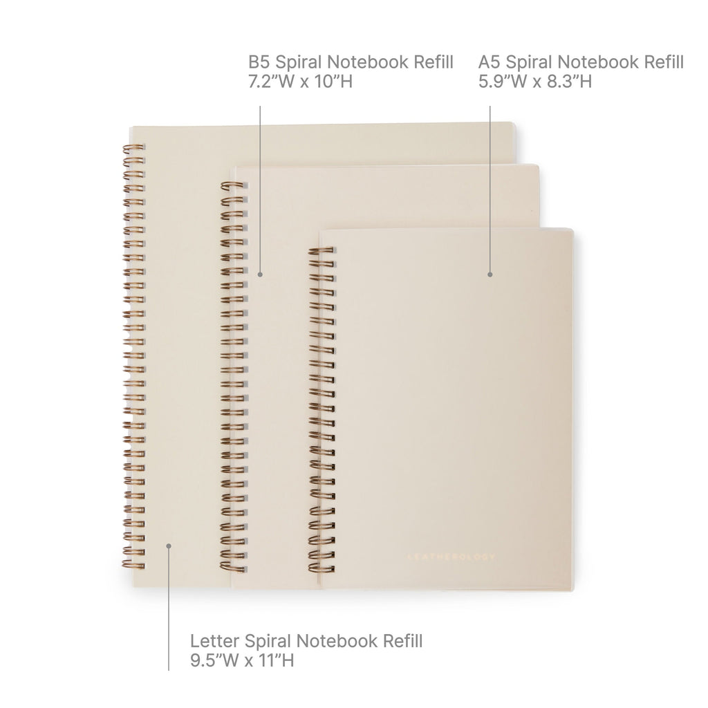 Carnet à spirale B5 Celeste 5