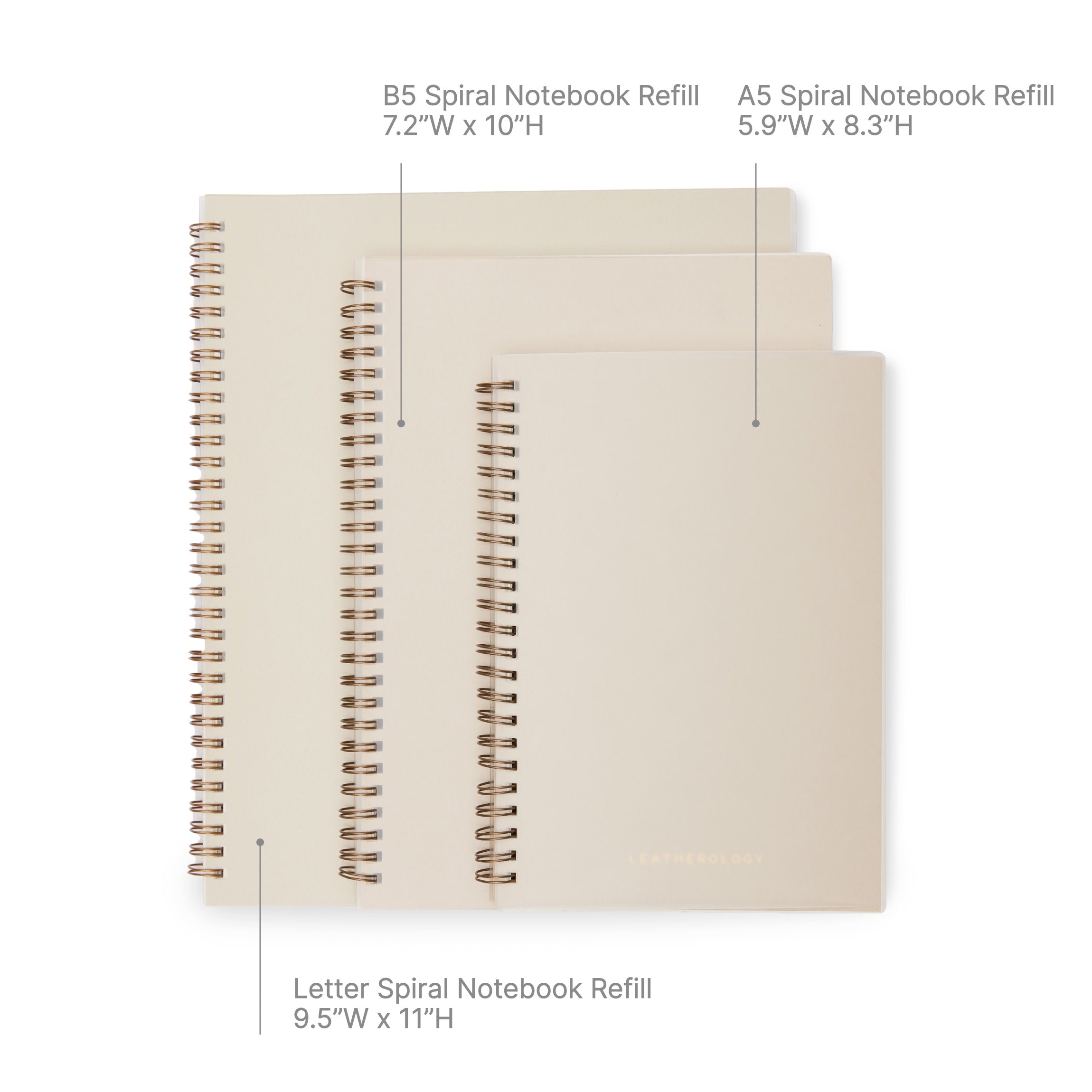 Carnet à spirale B5 Celeste 5