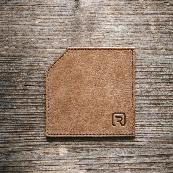 Dessous de Verre en Cuir Nappa, Ensemble de 6 Pièces Antidérapantes et Élégantes, Fabrication Artisanale, Idéal pour Toutes Surfaces 0