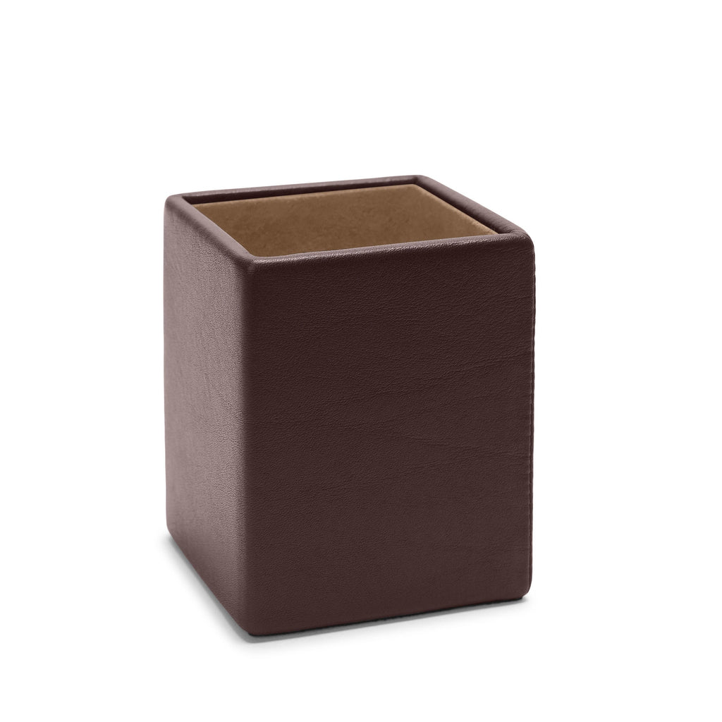 Ensemble d'accessoires de bureau classiques marron 2