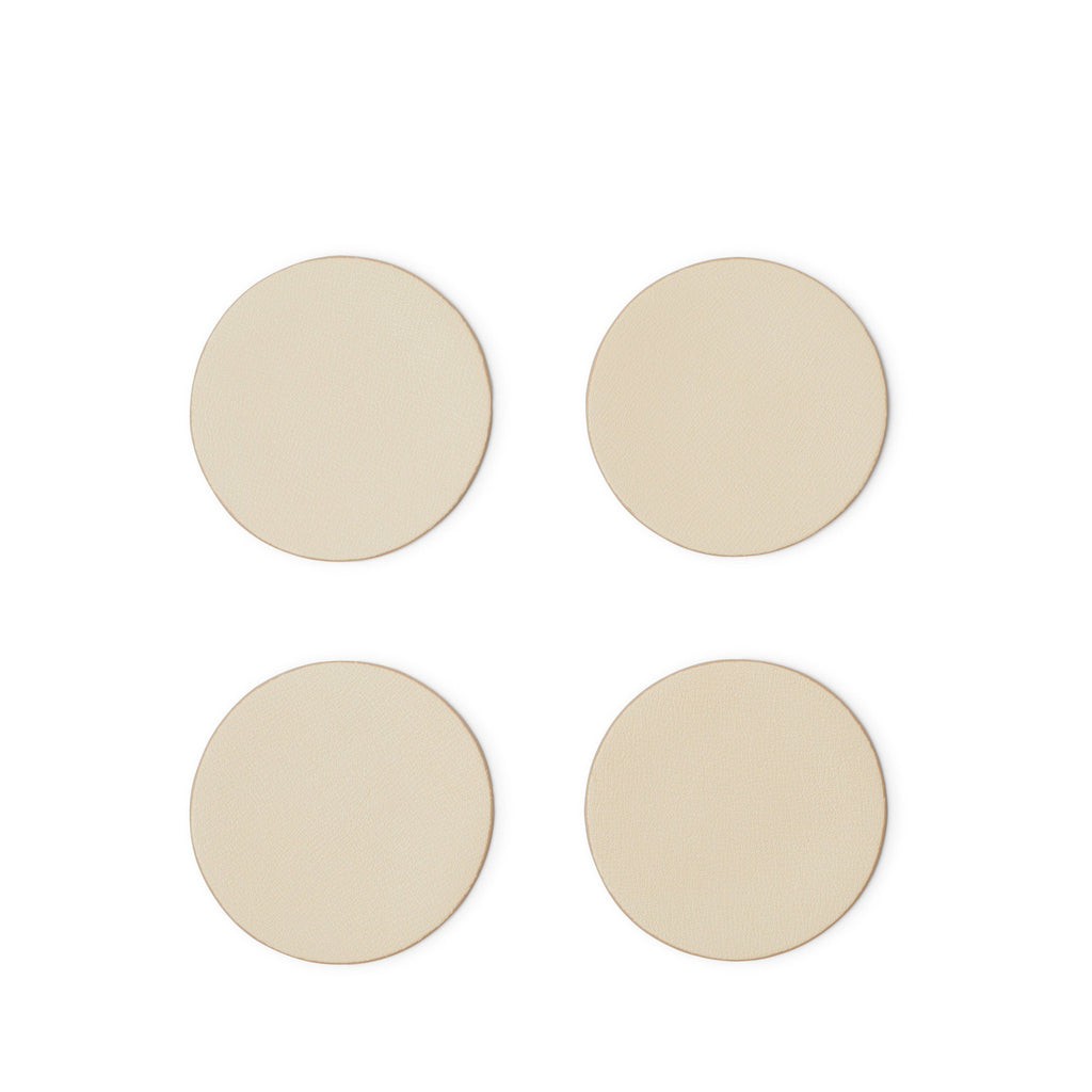 Ensemble de sous-verres ronds modernes Dove 2