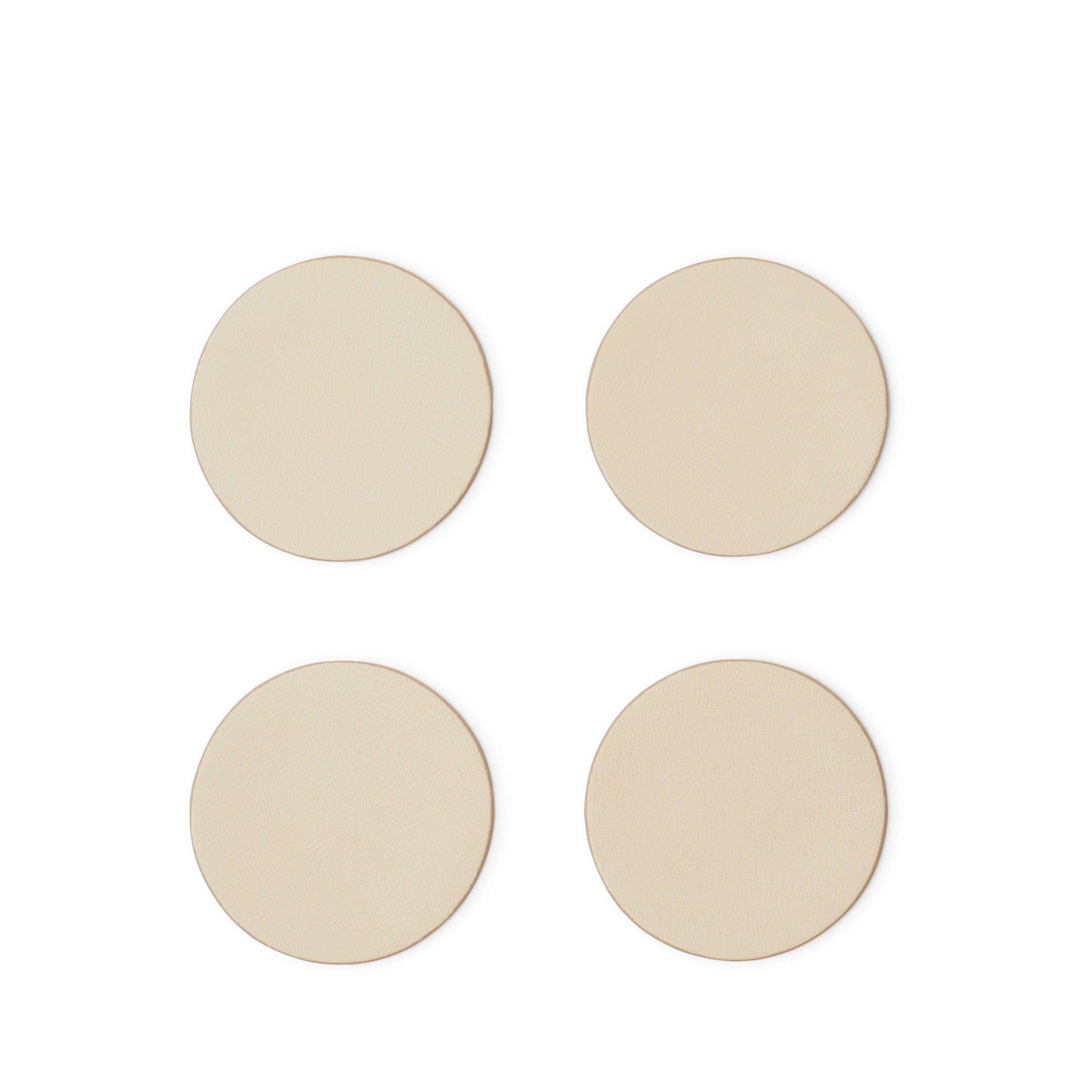 Ensemble de sous-verres ronds modernes Dove 2