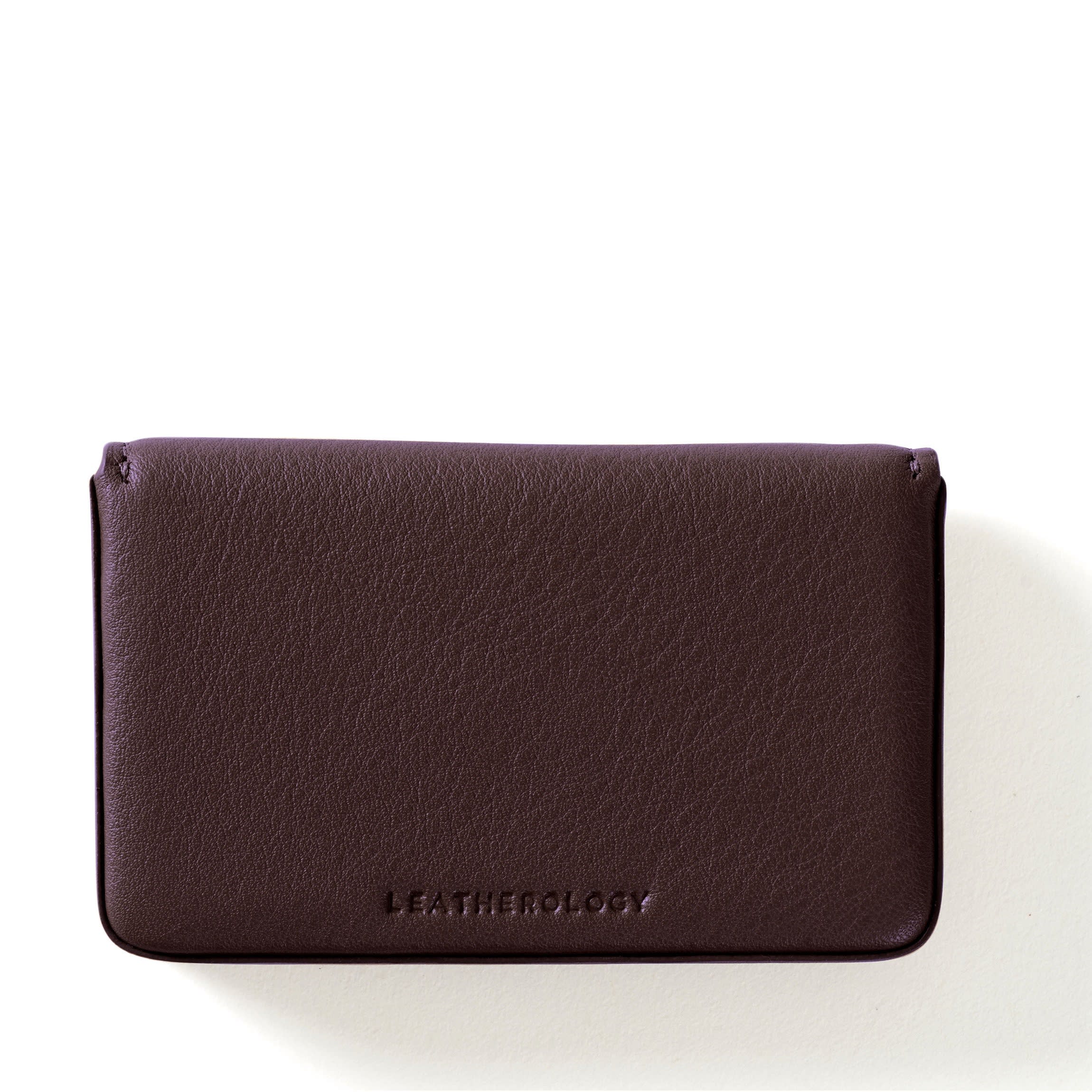 Étui à cartes de visite marron 2