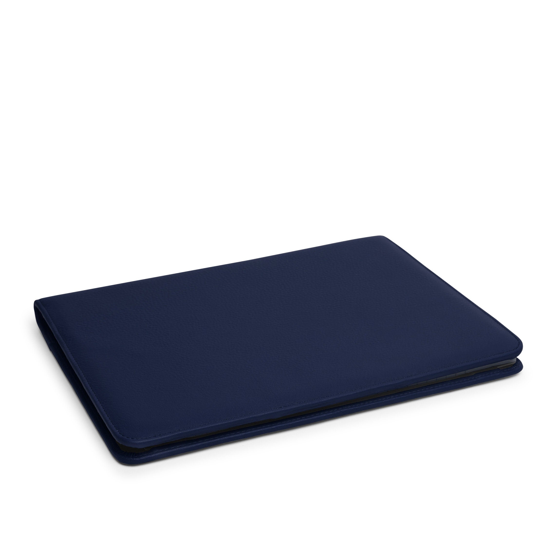 Étui folio de luxe pour gaucher bleu marine 3