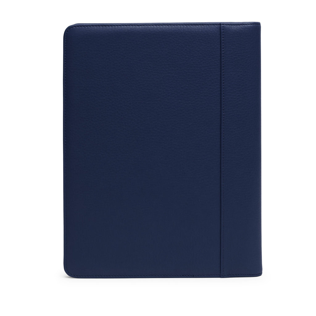 Étui folio de luxe pour gaucher bleu marine 6