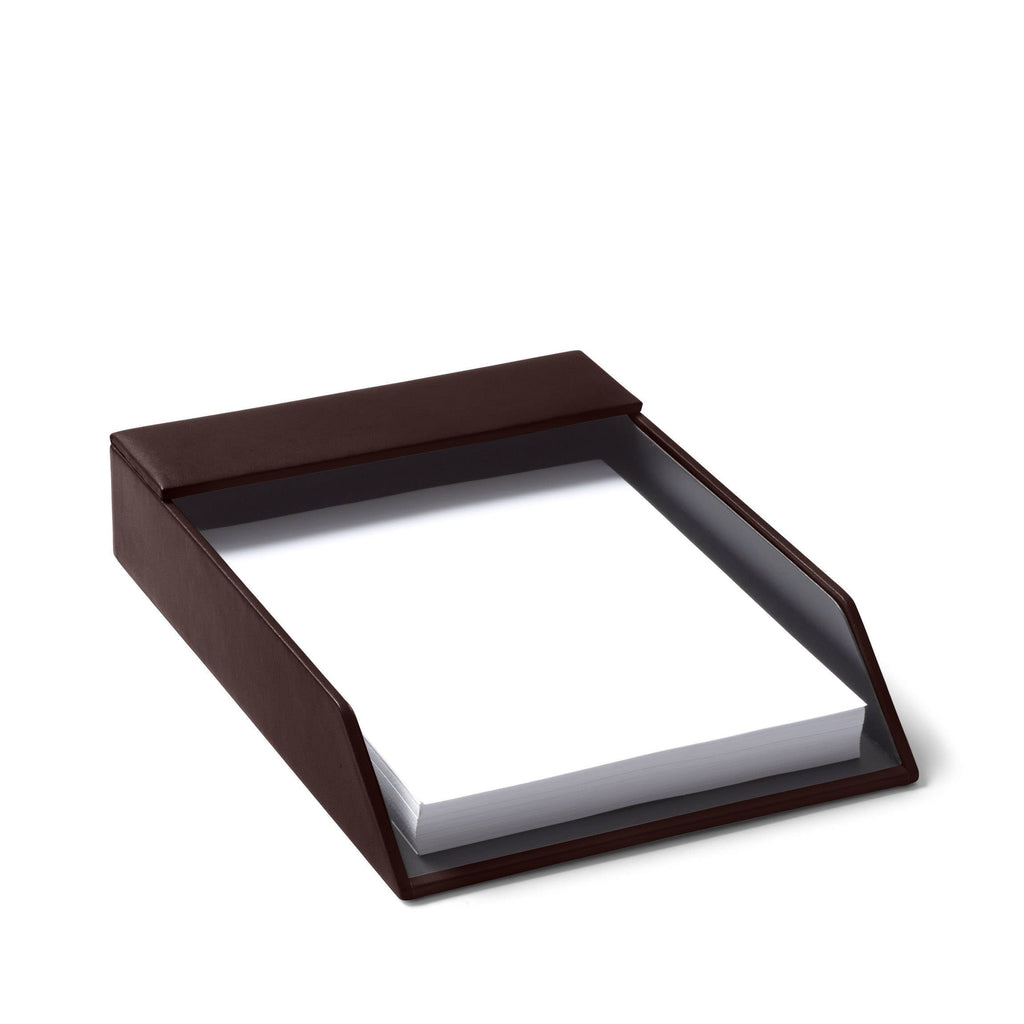 Plateau à courrier classique marron 2