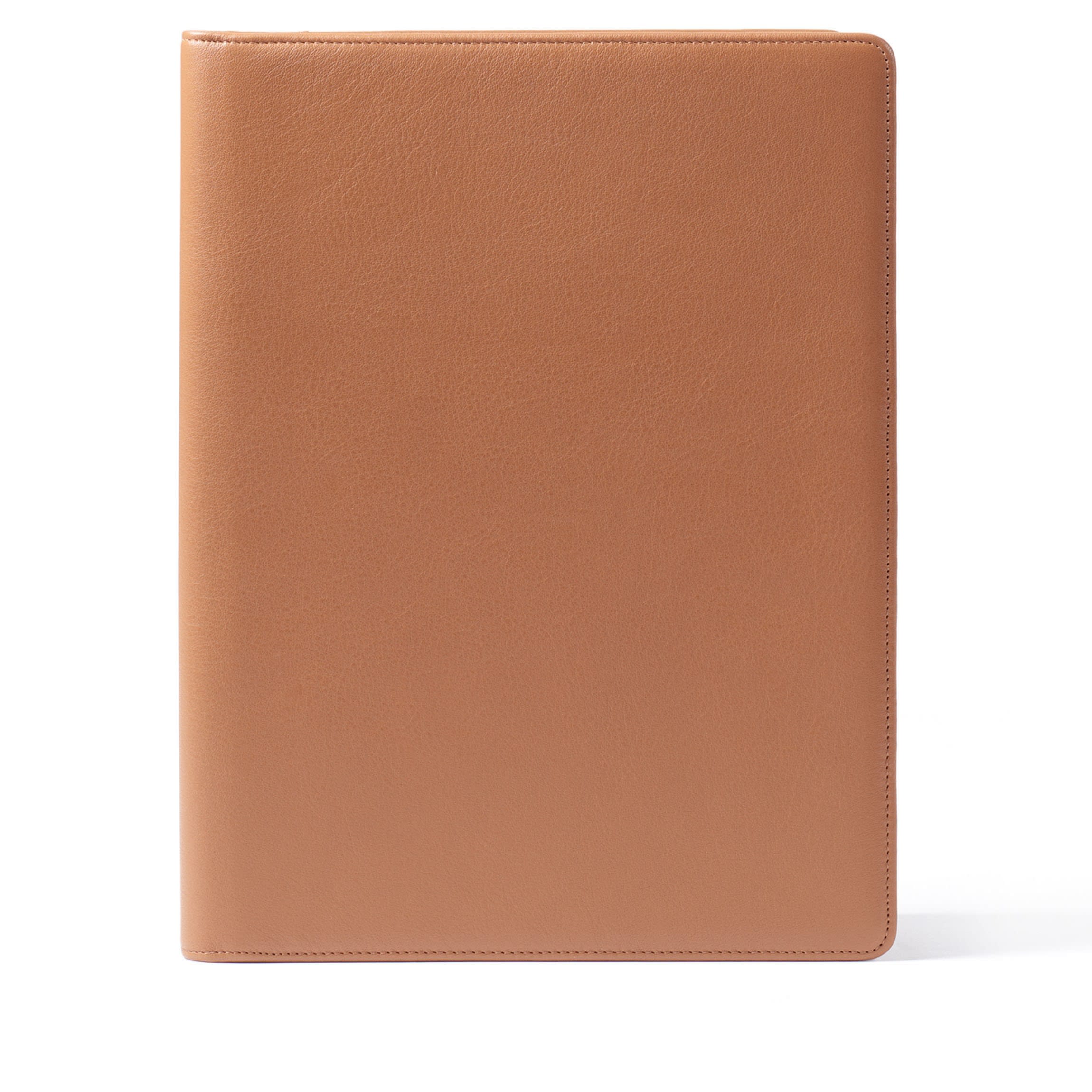 Pochette en cuir cognac 1