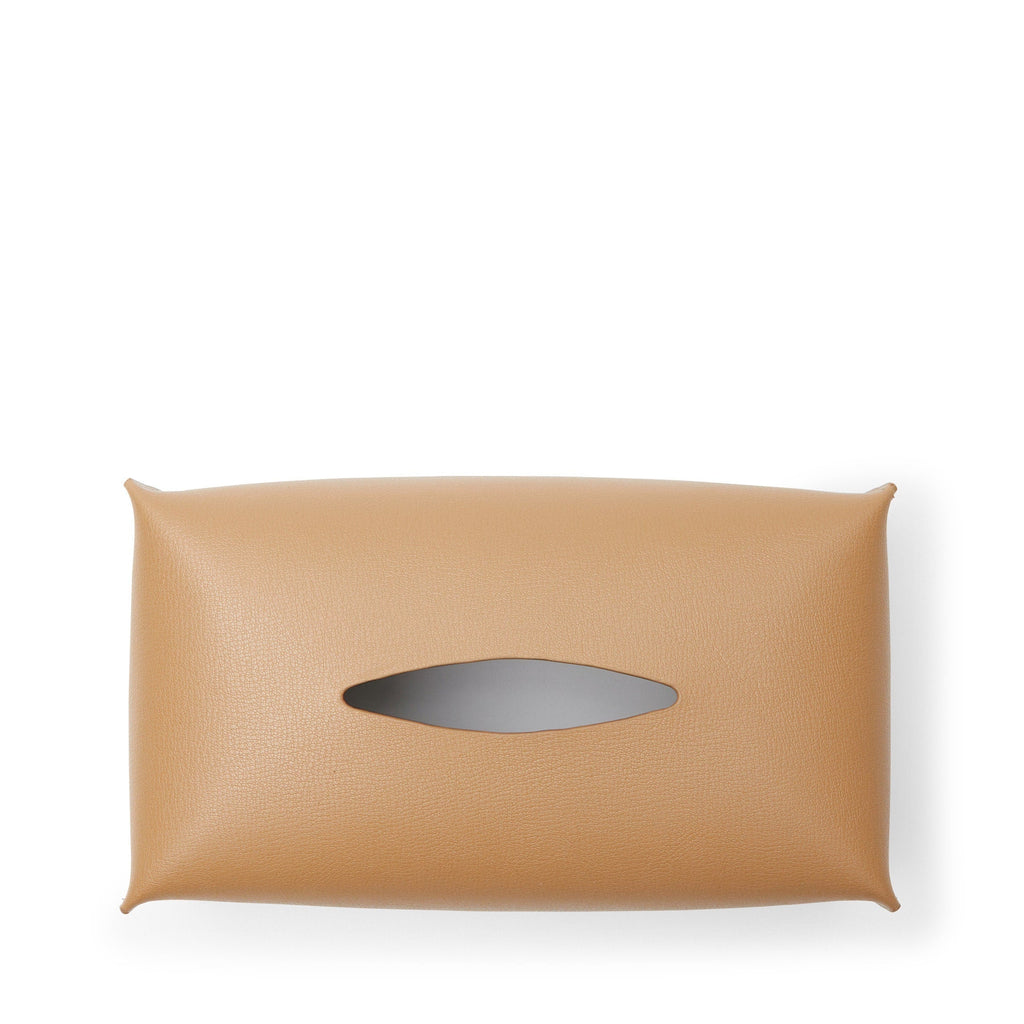 Porte-boîtes à mouchoirs horizontal moderne beige 2