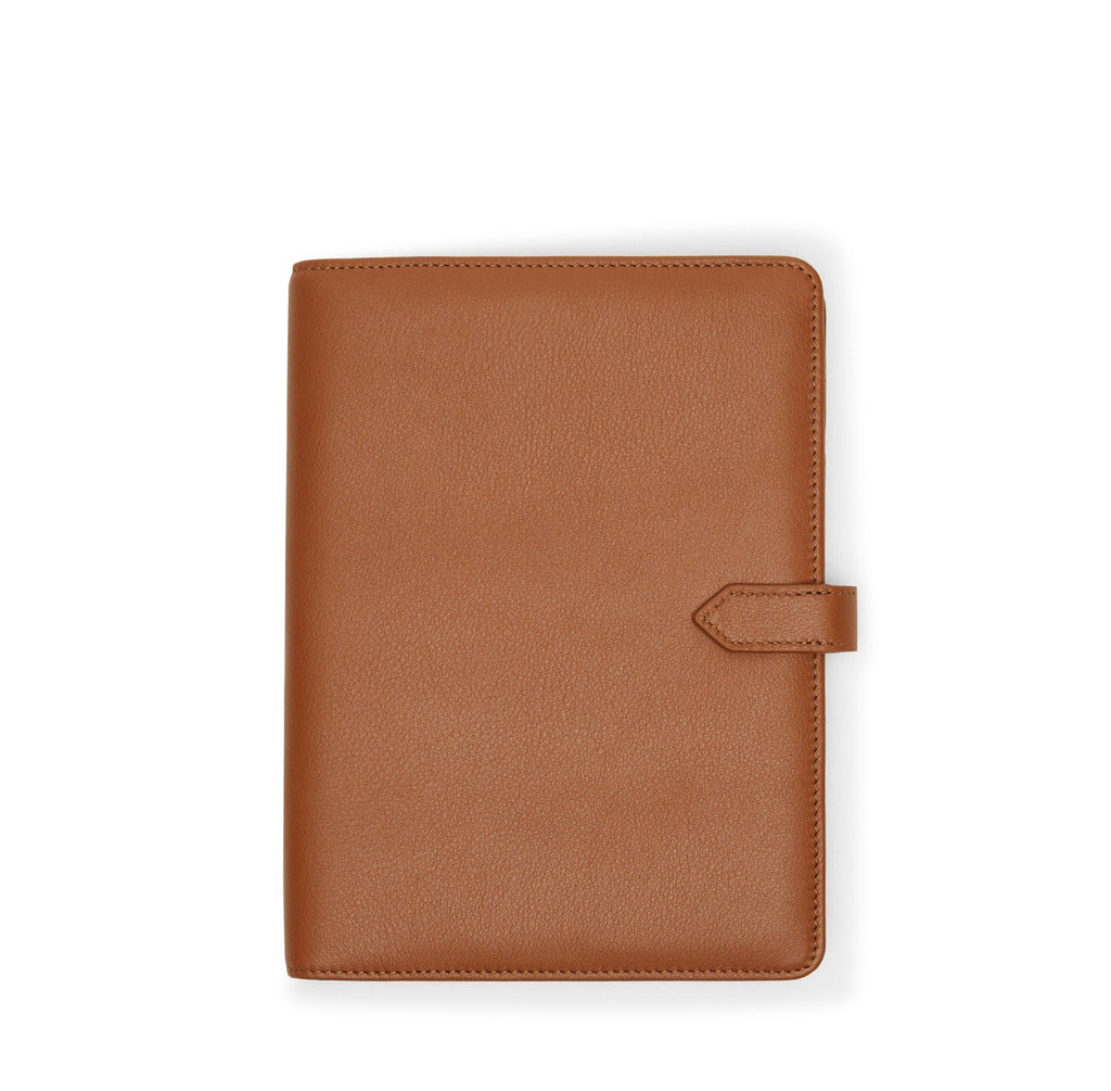 Porte-documents A5 Junior à fermeture rapide Cognac 1