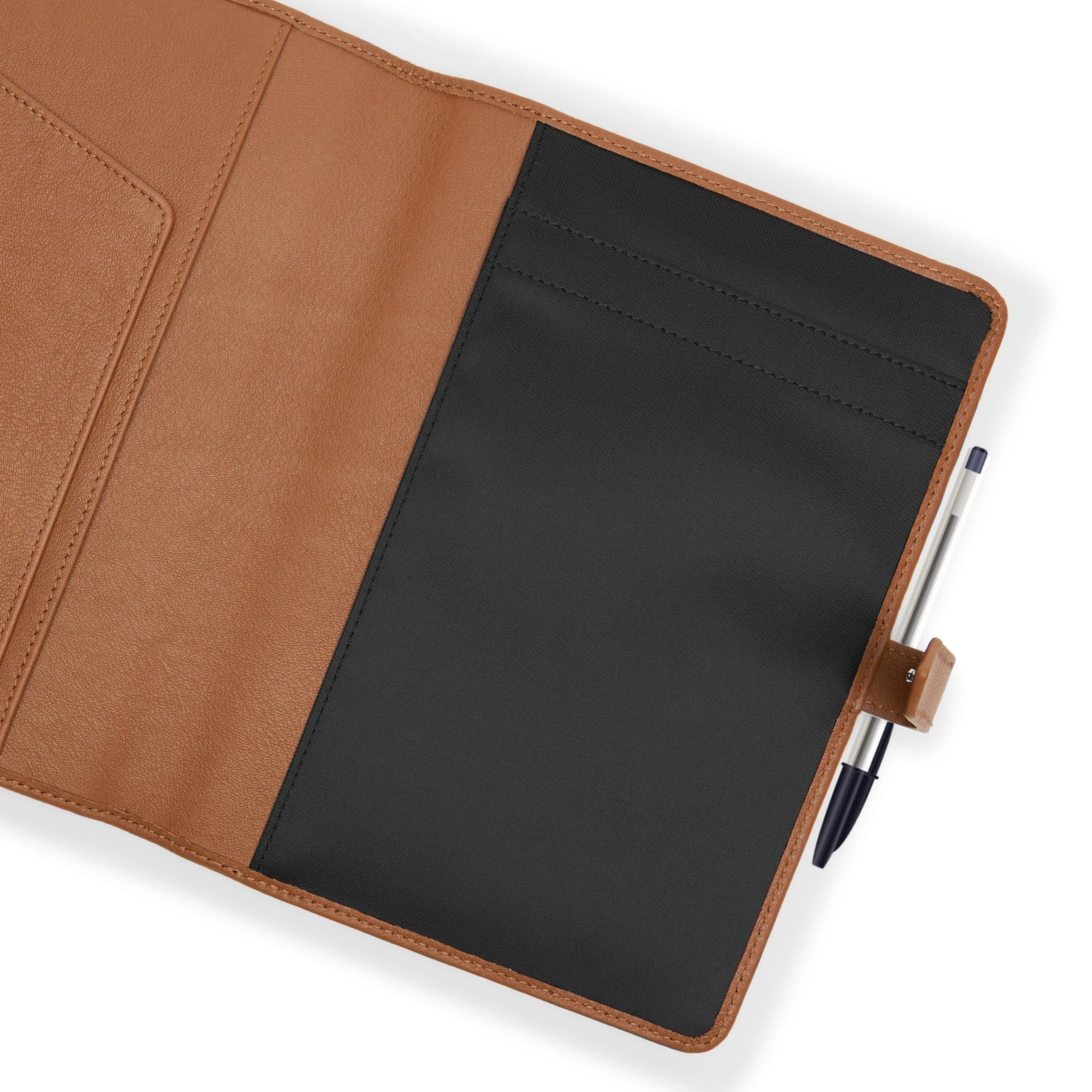 Porte-documents A5 Junior à fermeture rapide Cognac 2