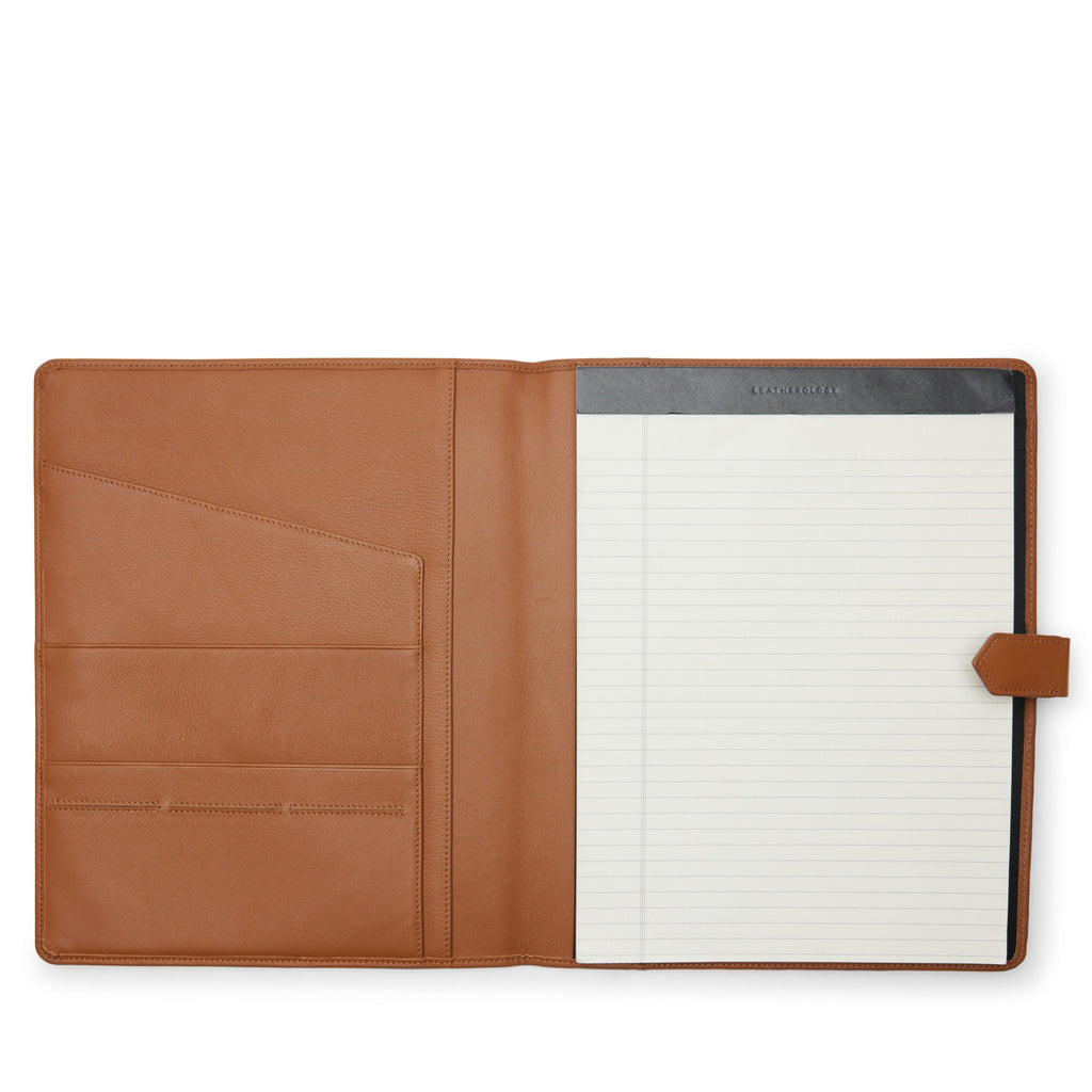 Porte-documents Letter Snap Cognac 0