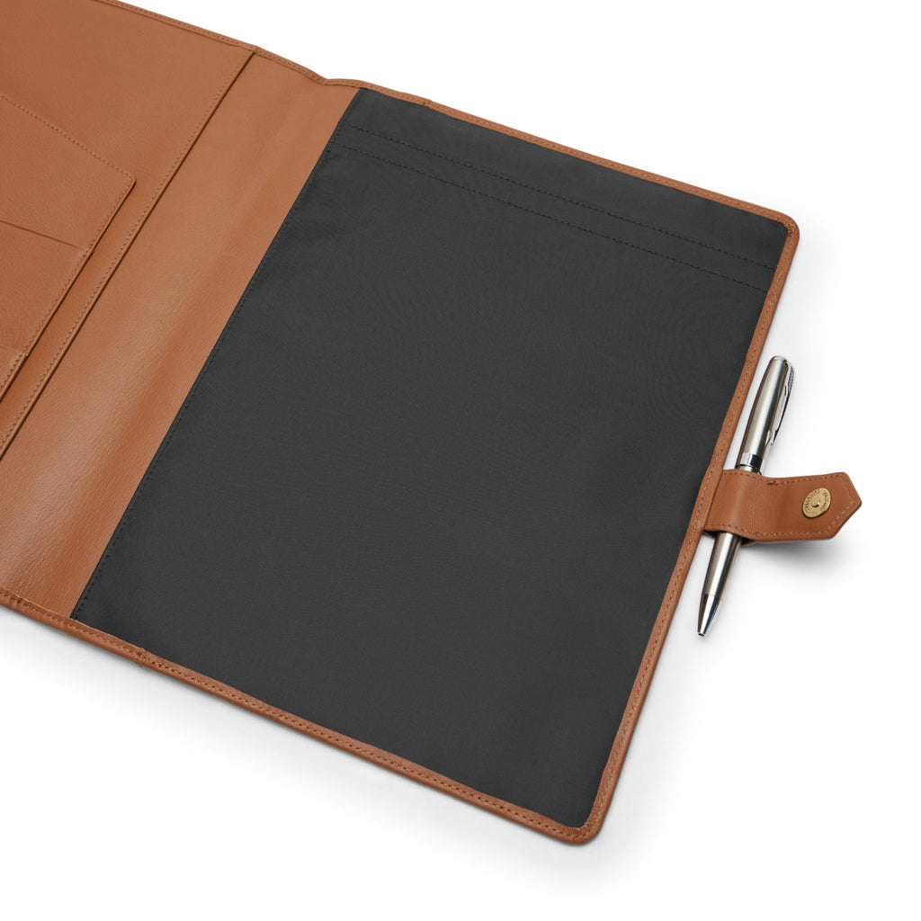 Porte-documents Letter Snap Cognac 2