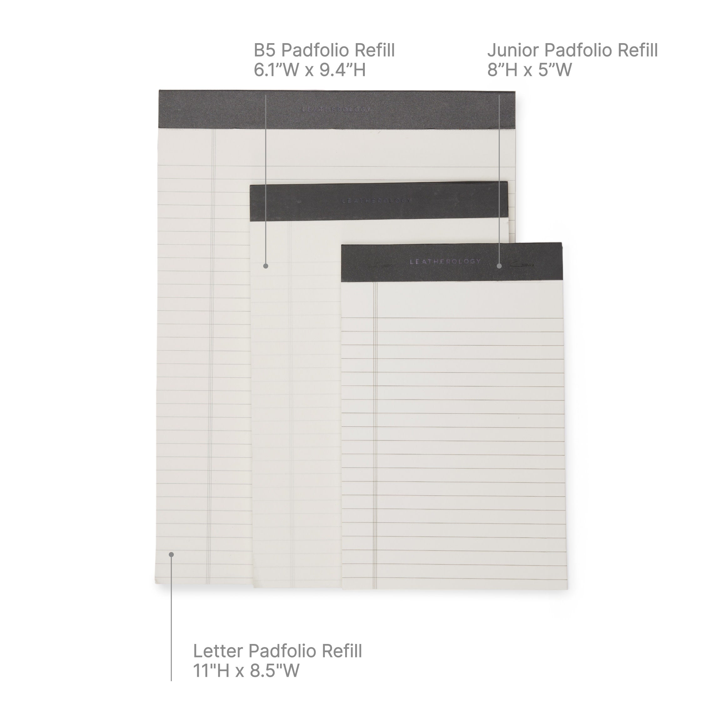 Porte-documents Letter Snap en crocodile noir 5