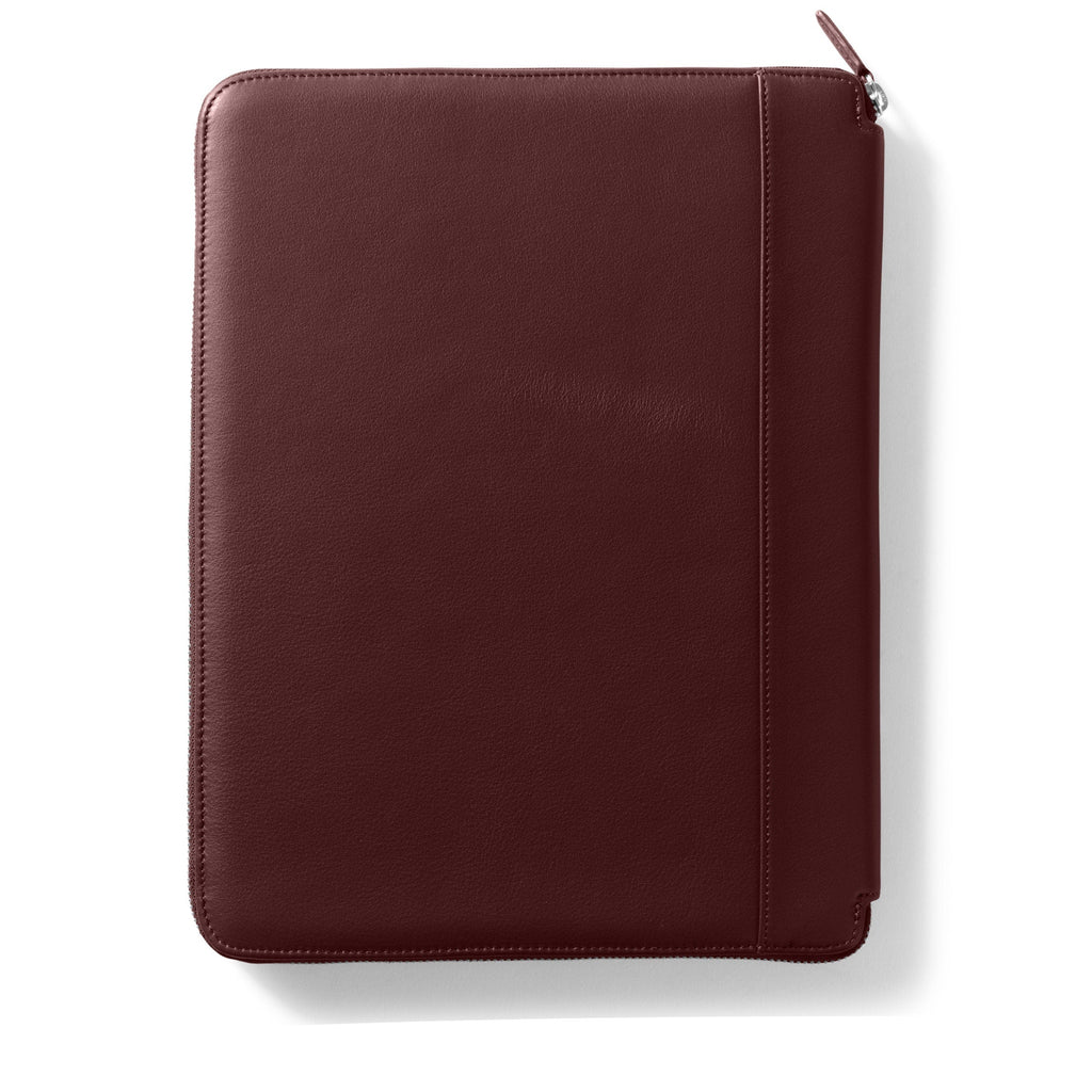 Portefeuille zippé Executive Bordeaux 7