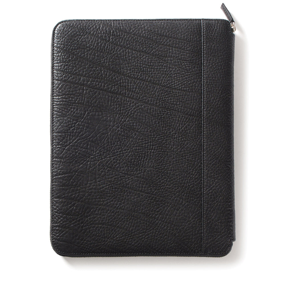 Portefeuille zippé Executive Ébène 7