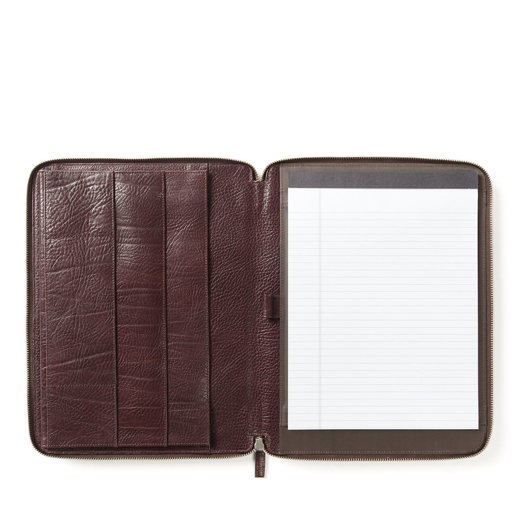 Portefeuille zippé Executive Espresso 0