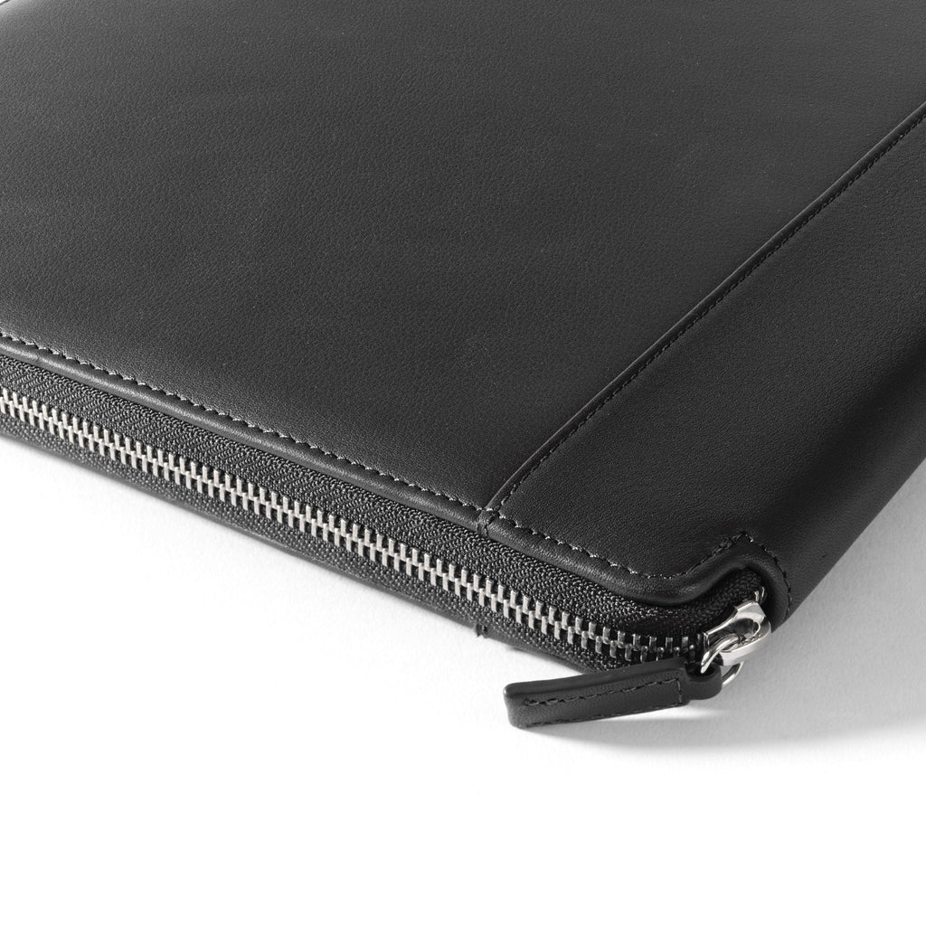 Portefeuille zippé pour gaucher Noir Onyx 2