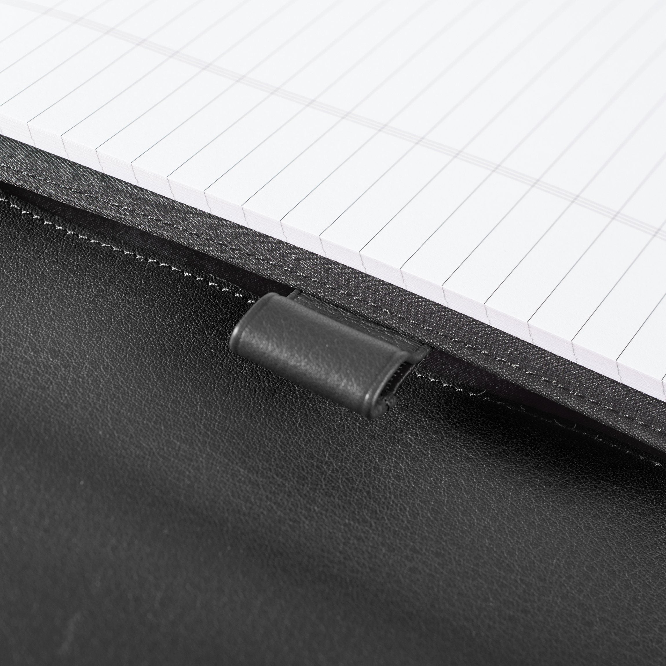 Portefeuille zippé pour gaucher Noir Onyx 4