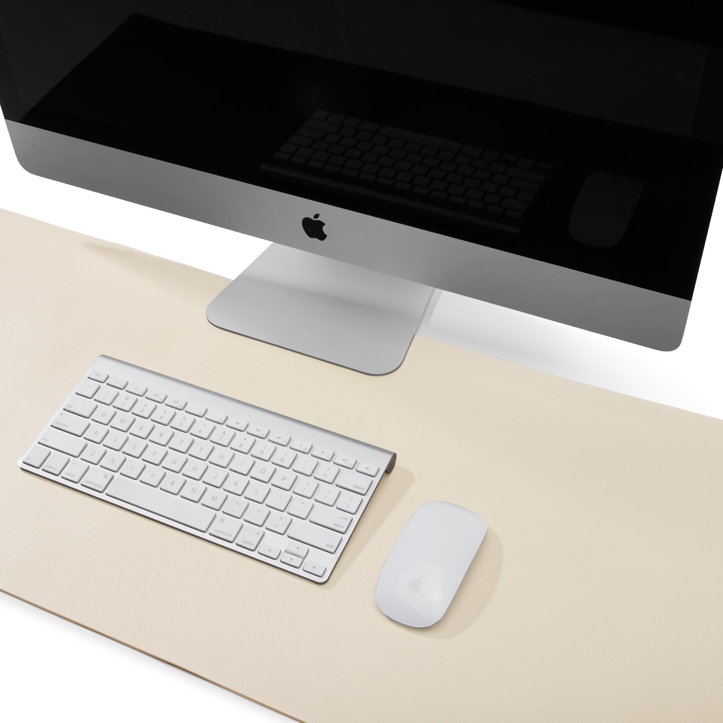 Sous-main de bureau moderne extra long couleur colombe 3