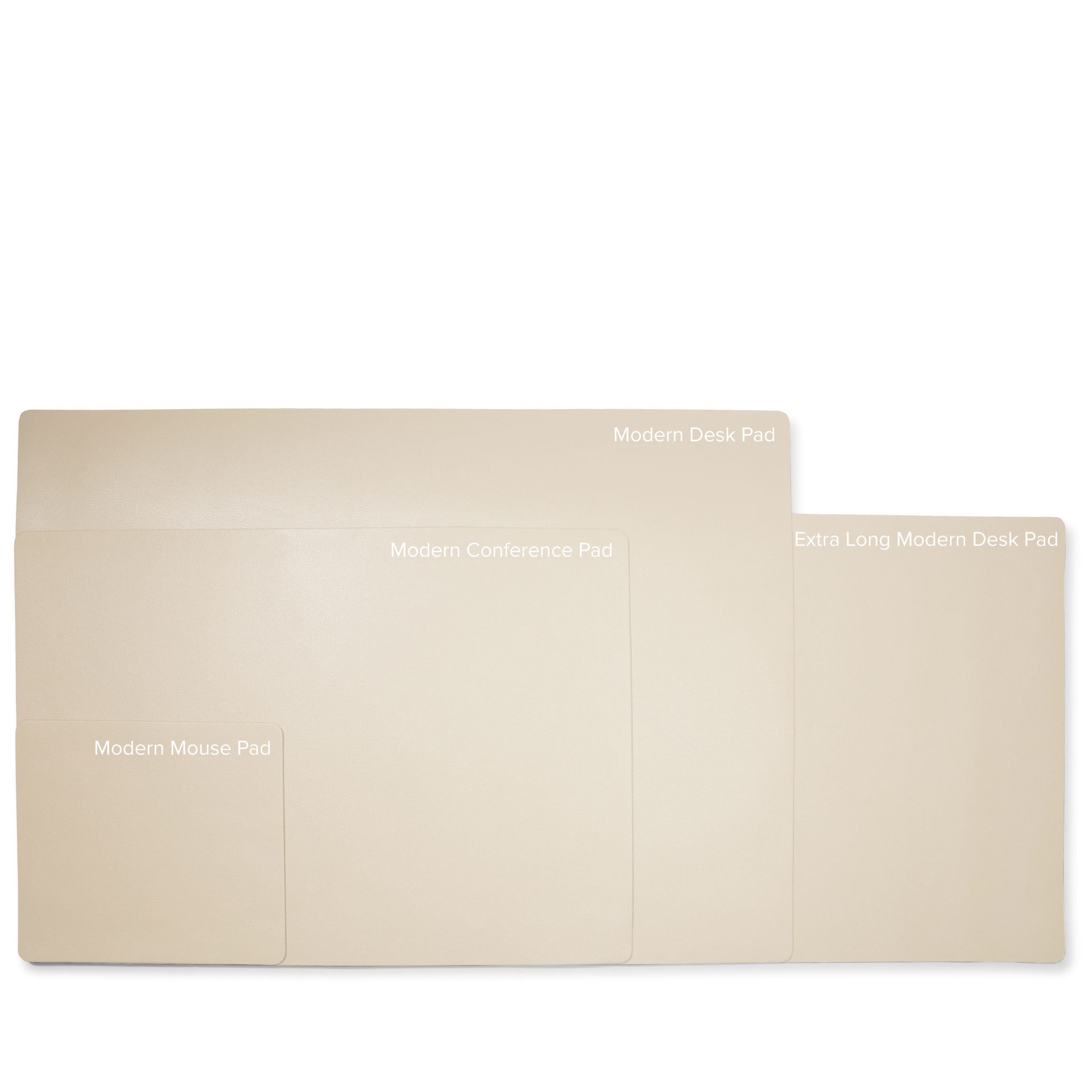 Sous-main de bureau moderne extra long couleur colombe 7