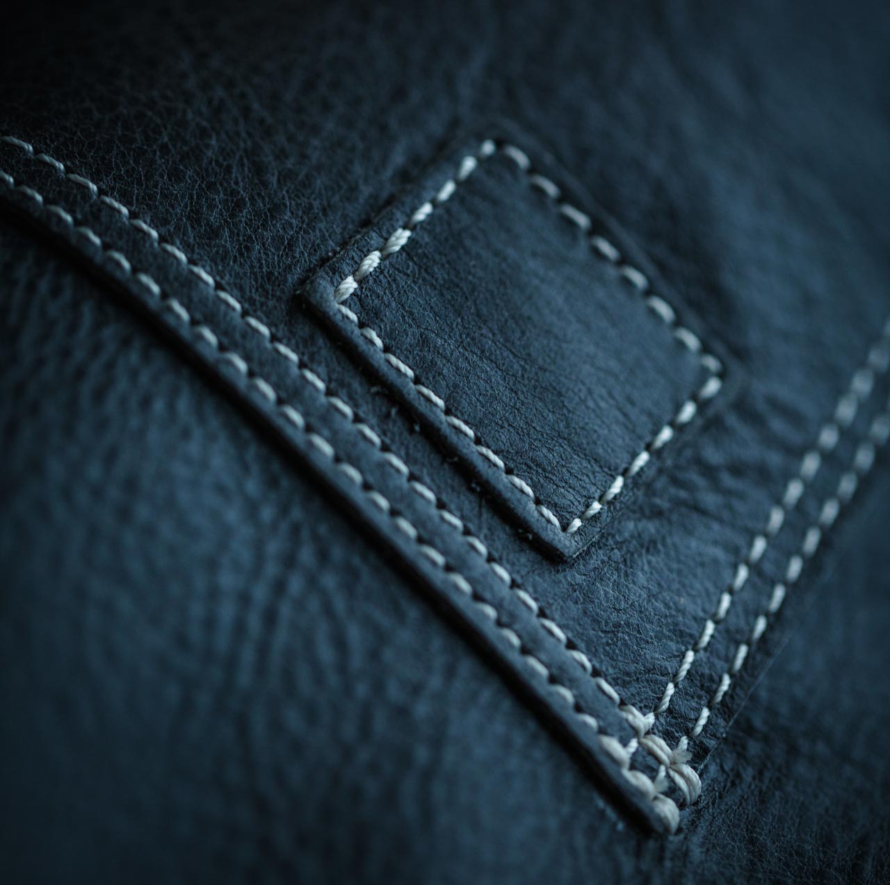 Tablier de cuisine en cuir 'Nero' 5